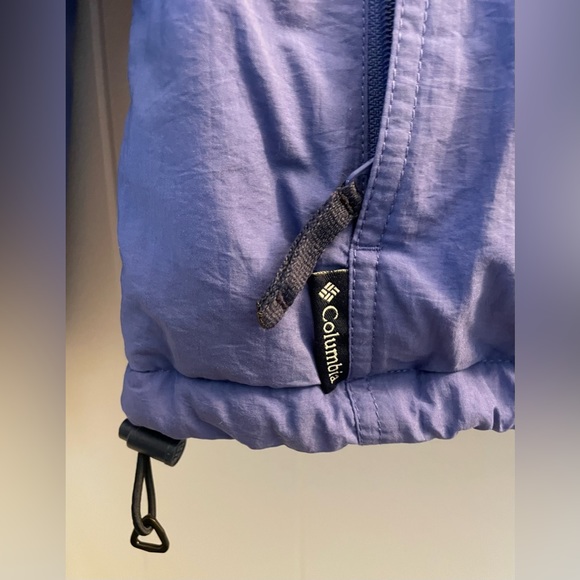 Columbia Insulated Fleece Lined Jacket Women’s Small. Beautiful Periwinkle Color - Picture 4 of 5